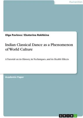 Produktbild von Indian Classical Dance as a Phenomenon of World Culture