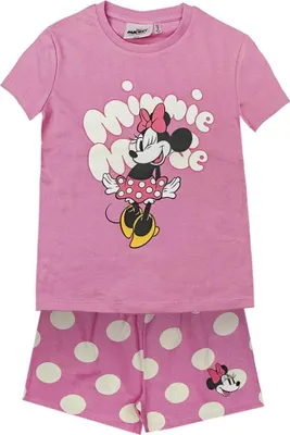 Obrázek produktu pro Dětské pyžamo Disney Minnie Mouse Tričko a šortky ze 100% bavlny 6 let