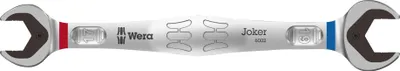 Produktbild von WERA Doppelmaulschlüssel Joker 17 x 19 mm unten Stahl 235 mm
