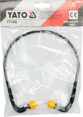 Produktbild von Yato YT-7458, Wiederverwendbarer Ohrstöpsel, 20 dB, PolyurethanKunststoff