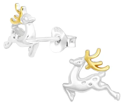 Produktbild von Ohrstecker Rentier