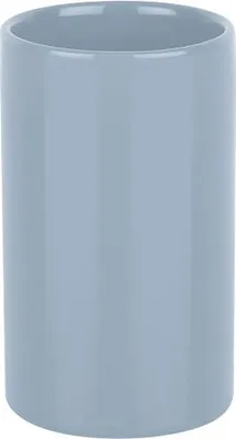 Produktbild von spirella Zahnputzbecher Tube Hellblau Keramik