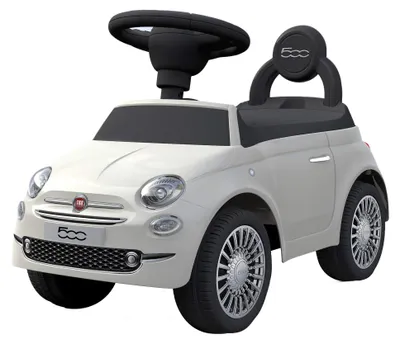 Fiat 500 Loopwagen, Weiß, Kunststoff, ab 12 Monaten, max. 25 kg
