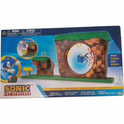 Produktbild von Nintendo Sonic Green Hill Zone Spielset, 6,5 cm
