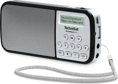 Produktbild von Techniradio RDR silber Taschenradio