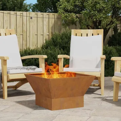 Immagine prodotto di Cesto per il fuoco da giardino, realizzato in acciaio resistente agli agenti atmosferici