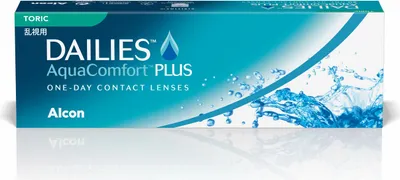 Produktbild von Alcon DAILIES AquaComfort Plus Toric, 30-pack, Täglich, 30 Stück(e), 1,44 cm, 8,8 mm, Torisch, -8 - 4