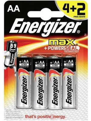 Obrázok produktu pre Energizer ENERGIZER MAX ALKALINE AA X6
