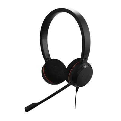 Produktbild von Jabra Evolve 20, Stereo-Headset, MS Lync, USB, Fernbedienung, schwarz