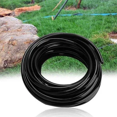 Productafbeelding van Tuinslang - Tuinonderhoud - PVC - Tuinslangaansluiting - Sproeiersystemen - Watertoevoersystemen - Geschikt voor borders - 10 meter tuinslang, 8-11 mm, tuinslangaansluiting voor borders.