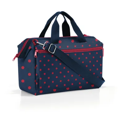 Produktbild von reisenthel allrounder S pocket, Handtasche, Tragetasche, Schultertasche, Tasche, Polyestergewebe, Mixed Dots Red, 11 L, MO3075