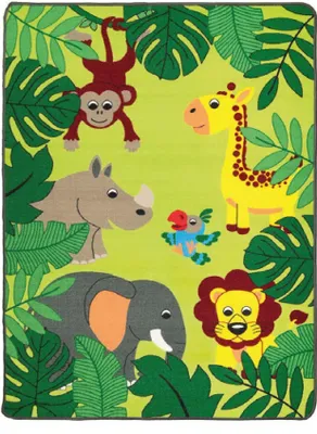 Produktbild von Kinderteppich JUNGLE - 100x150cm