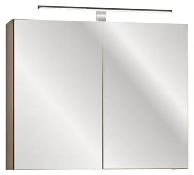 Produktbild von Spiegelschrank 80cm Éros Taupe
