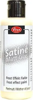 Zdjęcie produktu dla Satynowa farba efekt szronu Satine Matt Glas - Viva Decor - 82ml perłowa