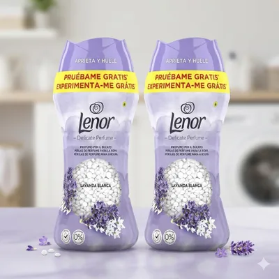 Produktbild von Lenor Unstoppable White Lavender 2x195g