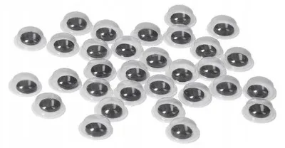 Image de Yeux vacillants 10 mm, 100 pièces (articles scolaires et de papeterie, articles de bricolage)