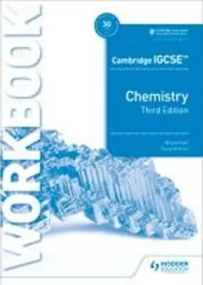 Obrázek produktu pro Cambridge IGCSE(TM) Chemistry Workbook