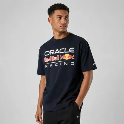 Image de T-shirt New Era Motorsport - Équipe Red Bull Racing, couleur marine - Taille M