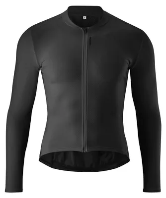 Immagine prodotto di Maglia a maniche lunghe da uomo Gonso, tessuto traspirante, colore nero, taglia L