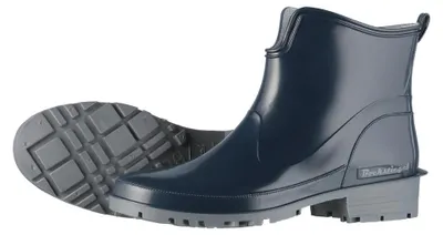 Produktbild von tomBrook Damen Gummistiefel Regenstiefel Stiefelette Zum Abendkleid - Gummistiefel Damen Outdoor Gummistiefelletten Wasserdicht in Dunkelblau Größe 42