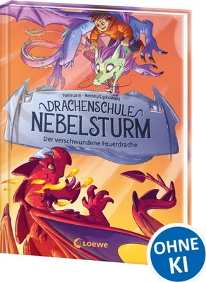 Produktbild von Drachenschule Nebelsturm (Band 2) - Der verschwundene Feuerdrache