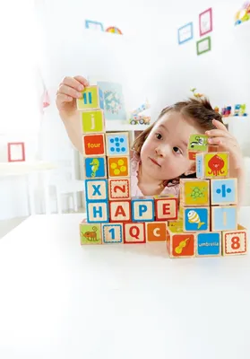 Produktbild von Hape Early Explorer ABC-Klötzchen, E0419