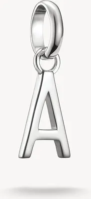 Image de Thomas Sabo Charm pendentif lettre A Connect argent