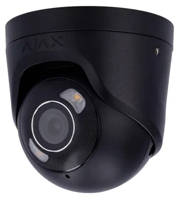 Productafbeelding van Ajax TurretCam HL IP-camera, 5 MP, 2.8 mm, met intelligente videoanalyse, zwart (modelnummer: HAN 126260)