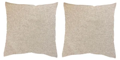 Produktbild von HOME WOHNIDEEN Lucio 50 x 50 cm 2x Kissenhülle 50 x 50 cm + 2x Füllung 50 x 50 cm Beige