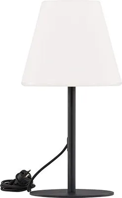 Immagine prodotto di Lampada da tavolo Moris per esterni, nera.