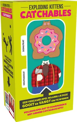 Produktbild von Asmodee Spielzeug Exploding Kittens Catchables Houthakkat & Donutkat Angebot
