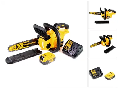 Produktbild von DeWalt DCM 565 P1 Akku Kettensäge 18V + 1x Akku 5,0 Ah + Ladegerät