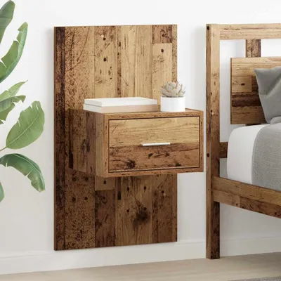 Imagen del producto de vidaXL Mesitas de noche, 2 unidades, madera reciclada, 50 x 32,5 x 80 cm, material de madera