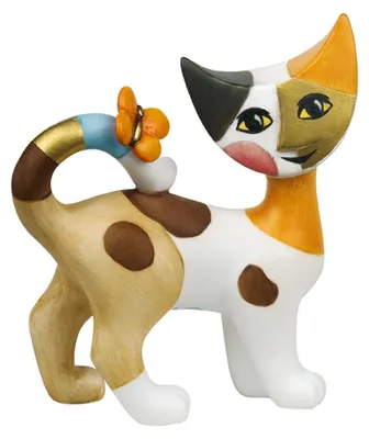 Obrázok produktu pre Goebel Miniature Cats Soška kočky s motýlem Clara