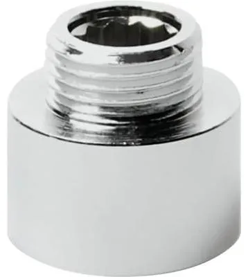 Produktbild von sanicomfort Reduzierstück Messing verchromt 21,3mm (1/2") AG x 26,9mm (3/4") IG