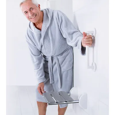 Produktbild von RIDDER Duschklappsitz Pro Grau