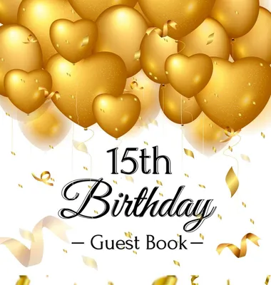 Produktbild von 15th Birthday Guest Book