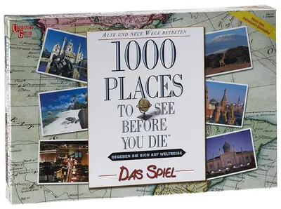 Produktbild von University Games 1.000 Places to see befor you die (Das Spiel)