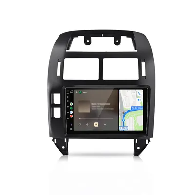 Image de Autoradio 9 pouces pour VW Polo 9N 9A 2001-2009, Android 2 Go/64 Go, CarPlay, GPS, Android Auto, Wi-Fi