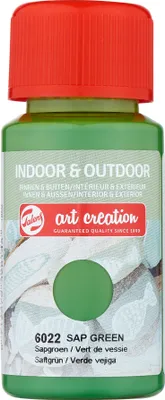 Productafbeelding van Talens Art Creation, binnen- en buitenverf, flesje van 50 ml, sapgroen, kleur 6022