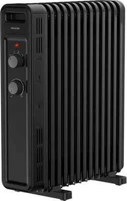 Image de Radiateur Bain d'Huile SENCOR SOH 3513BK, 2500 W, 13 Ailettes, 3 Niveaux de Chaleur, Noir