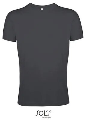 Obrázek produktu pro SOLs 00553 | Pánské tričko Regent Fit - barva: tmavě šedá (jednobarevná) - velikost: XXL