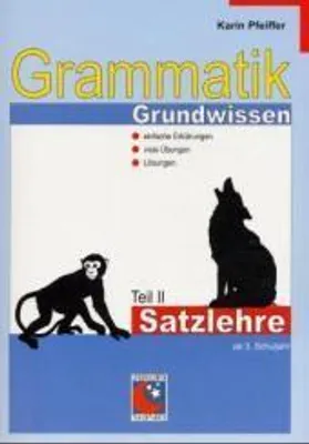 Produktbild von Grammatik Grundwissen Satzlehre