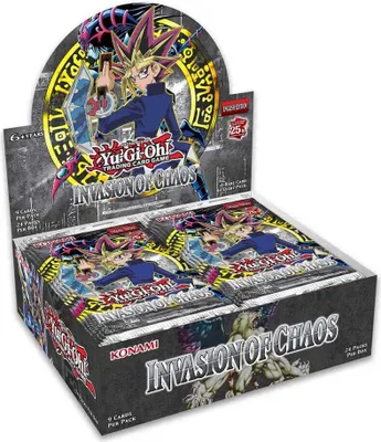 Produktbild von Yu-Gi-Oh! Invasion des Chaos 25th Anniversary Edition Booster Display (24) - DE