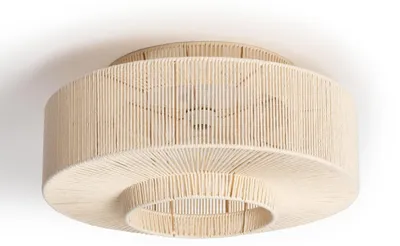 Produktbild von Deckenleuchte aus Baumwollseil Alma M Beige