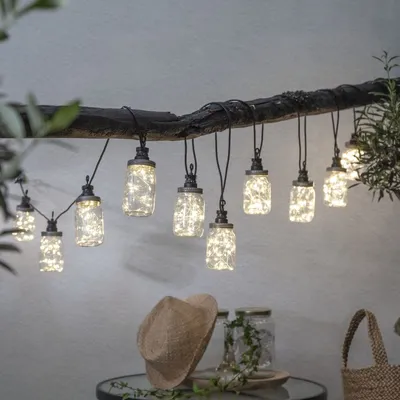 Zdjęcie produktu dla Star Trading 476-82, Garland, Czarny, Ciepłe białe, 4,5 m, Czarny, IP44