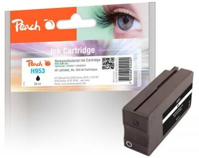 Obrázek produktu pro Peach PI300-920, Standardní výtěžnost, Černá, 28 ml, 1 kusů, 1265 str., Balení po jednom