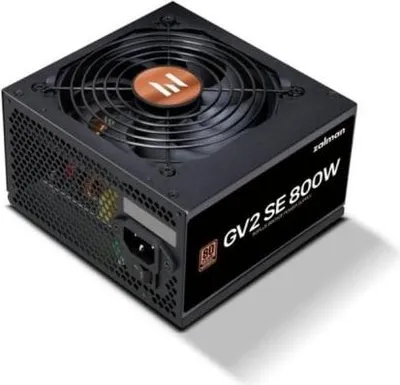 Productafbeelding van Zalman GV2SE, 800 W, 200 - 240 V, 50/60 Hz, 7 A, Actief, 120 W