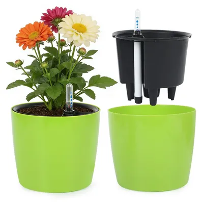 Obrázok produktu pre Samozavlažovací kvetináč pre izbové rastliny – kvetináč pre orchideje, 18 cm
