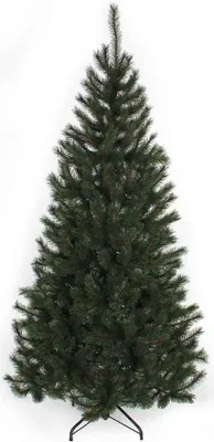 Zdjęcie produktu dla Choinka Kingston zielone wierzchołki 767 h215xd117 cm - Czarne pudełko